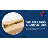 Viti per Carpenteria Legno