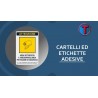 CARTELLI ED ETICHETTE ADESIVE