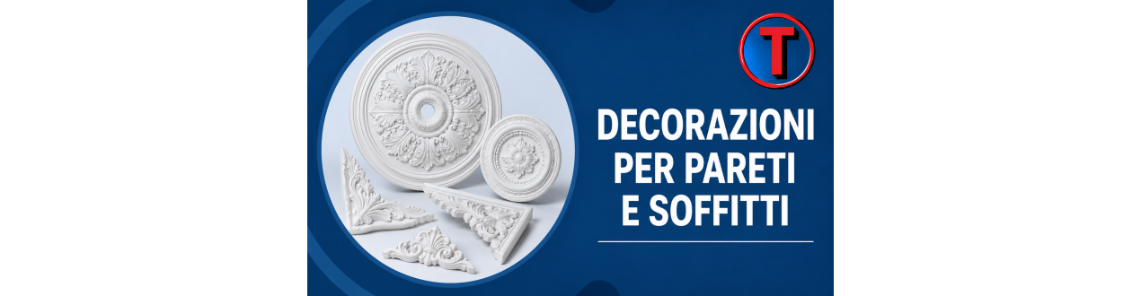 Decorazioni per Pareti e Soffitti | Ferramenta Tre A
